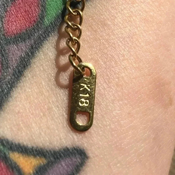 Waterproof 316L Stainless Steel  & 18k 3mm Cuban Chain Bracelet NWT - Picture 3 of 4